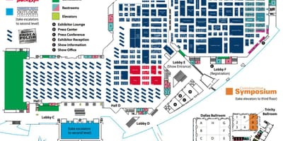 Карта на Далас и конгресен център